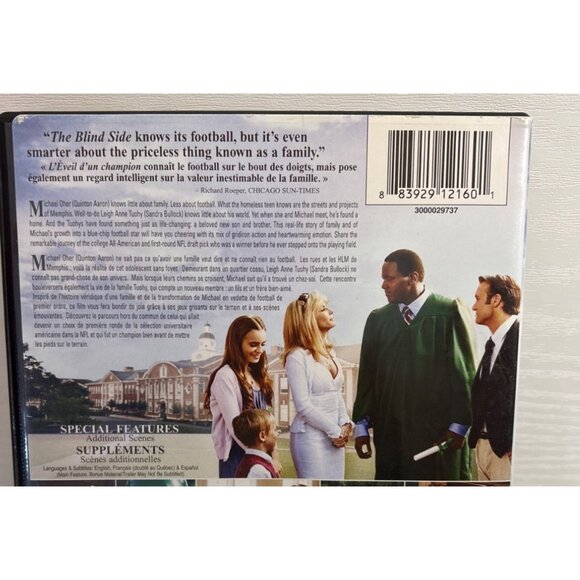 The Blind Side DVD Movie Starring Sandra Bullock Based On A True Story NEW - Picture 4 of 4